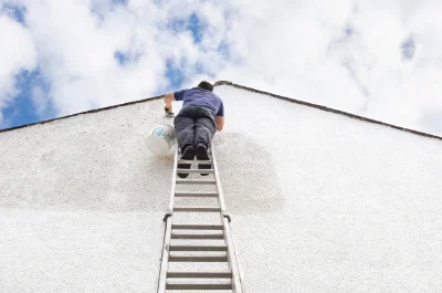 Peinture extérieure à Antoigné — façades et ravalement